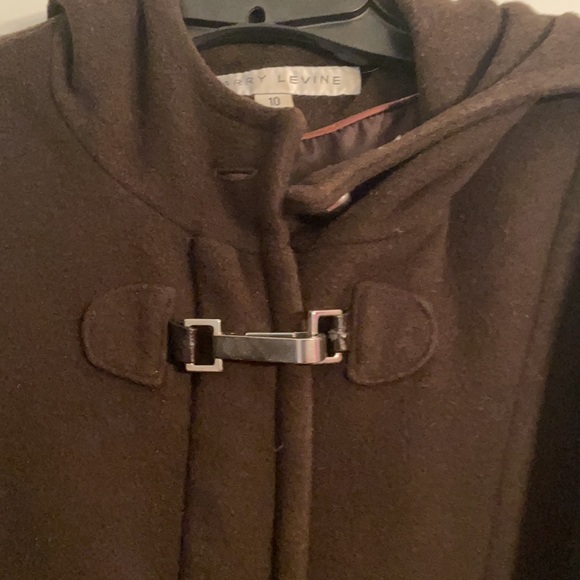 Dark Brown Wool coat - Picture 3 of 7